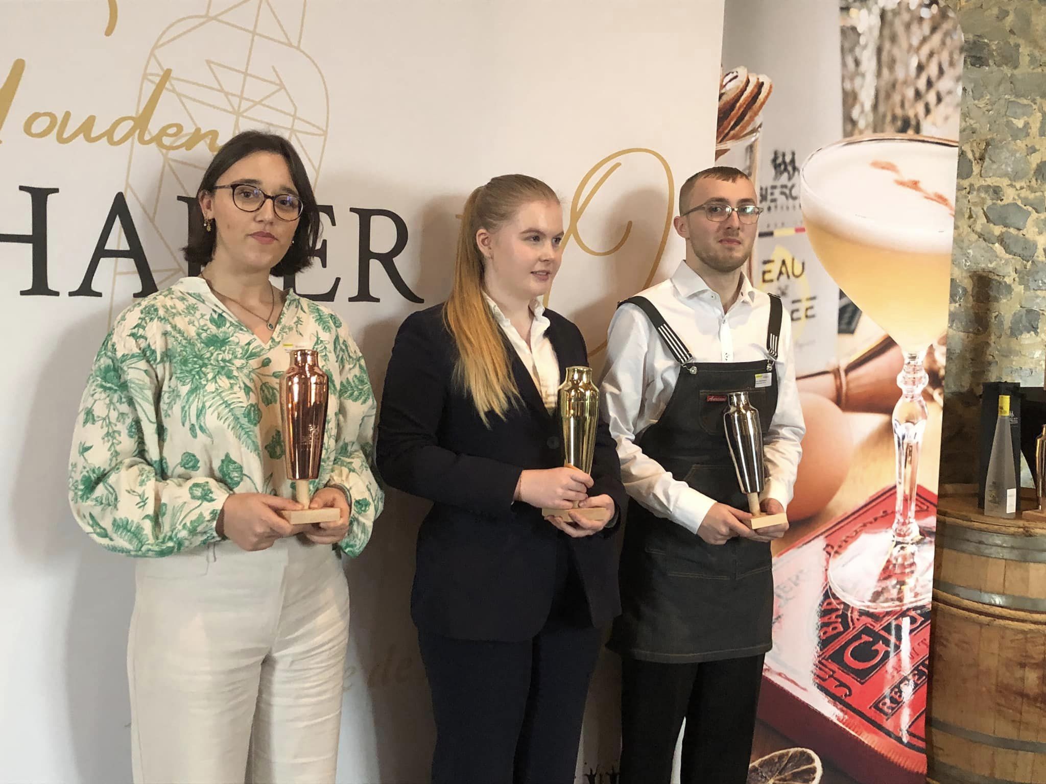 L’IPES Ath remporte le « Shaker d’Argent » à la Distillerie de Biercée