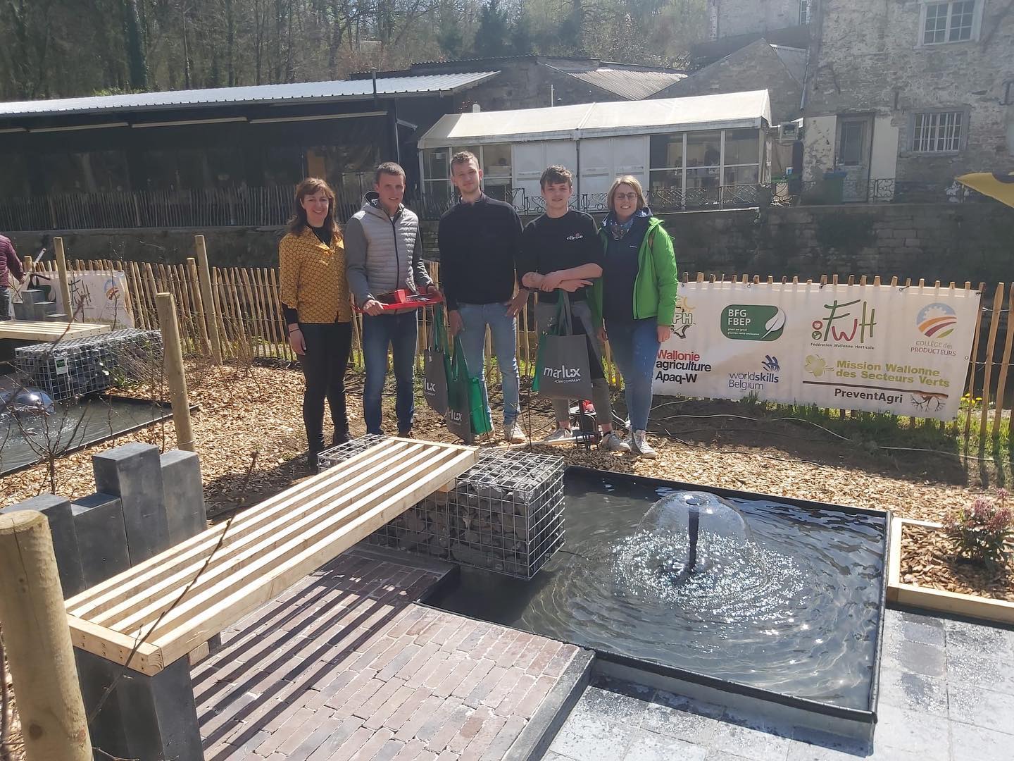 L’IPES Tournai rafle la 4e place du concours du Meilleur Jeune Jardinier 2023 !