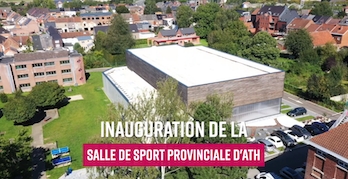 Nouvelle salle de sports à Ath