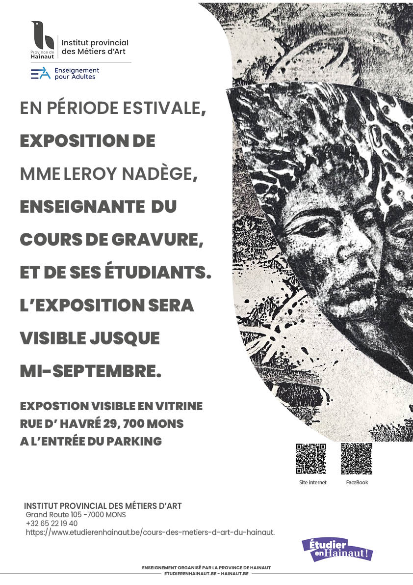 Expo étudiants gravure