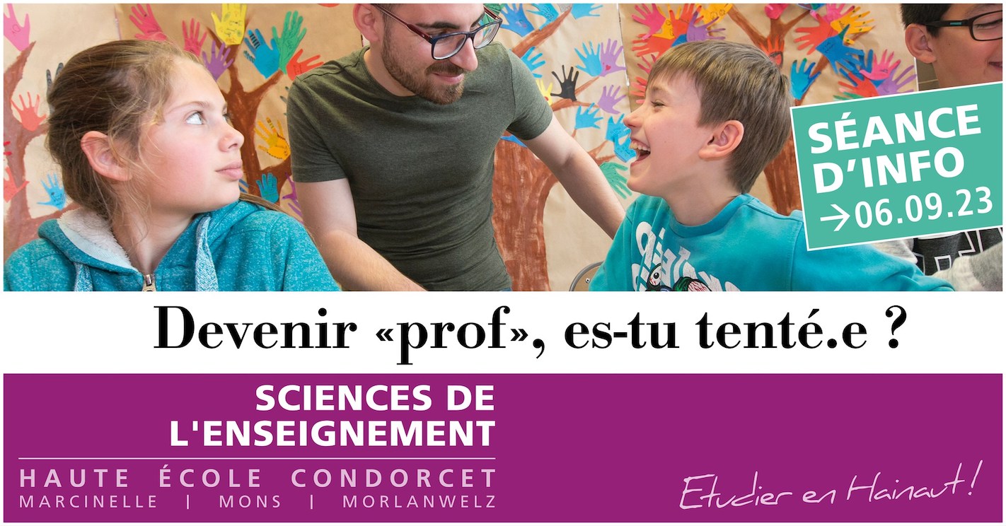 Devenir Prof - Séance d'info Haute Ecole Condorcet 