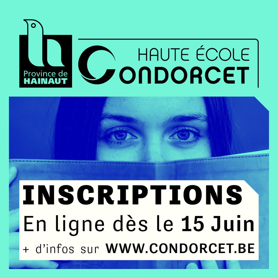 Début des inscriptions à la Haute Ecole Condorcet !