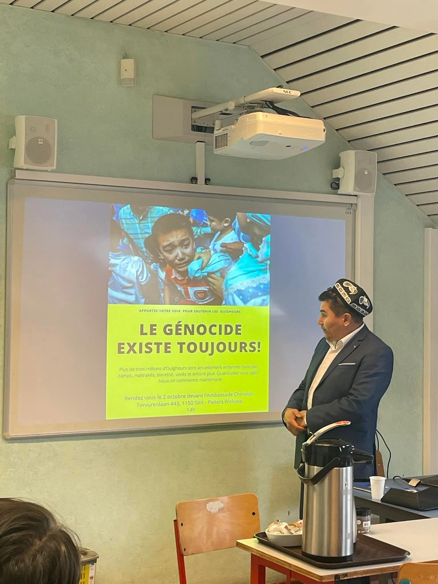LPST Soignies : sensibilisation 𝐚𝐮 𝐠é𝐧𝐨𝐜𝐢𝐝𝐞 𝐝𝐞𝐬 𝐎𝐮ï𝐠𝐡𝐨𝐮𝐫𝐬