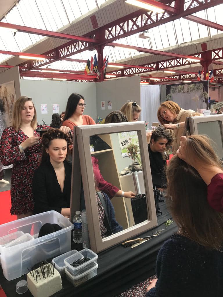 Le talent de l’IPES Tournai au Salon du Mariage de Mouscron