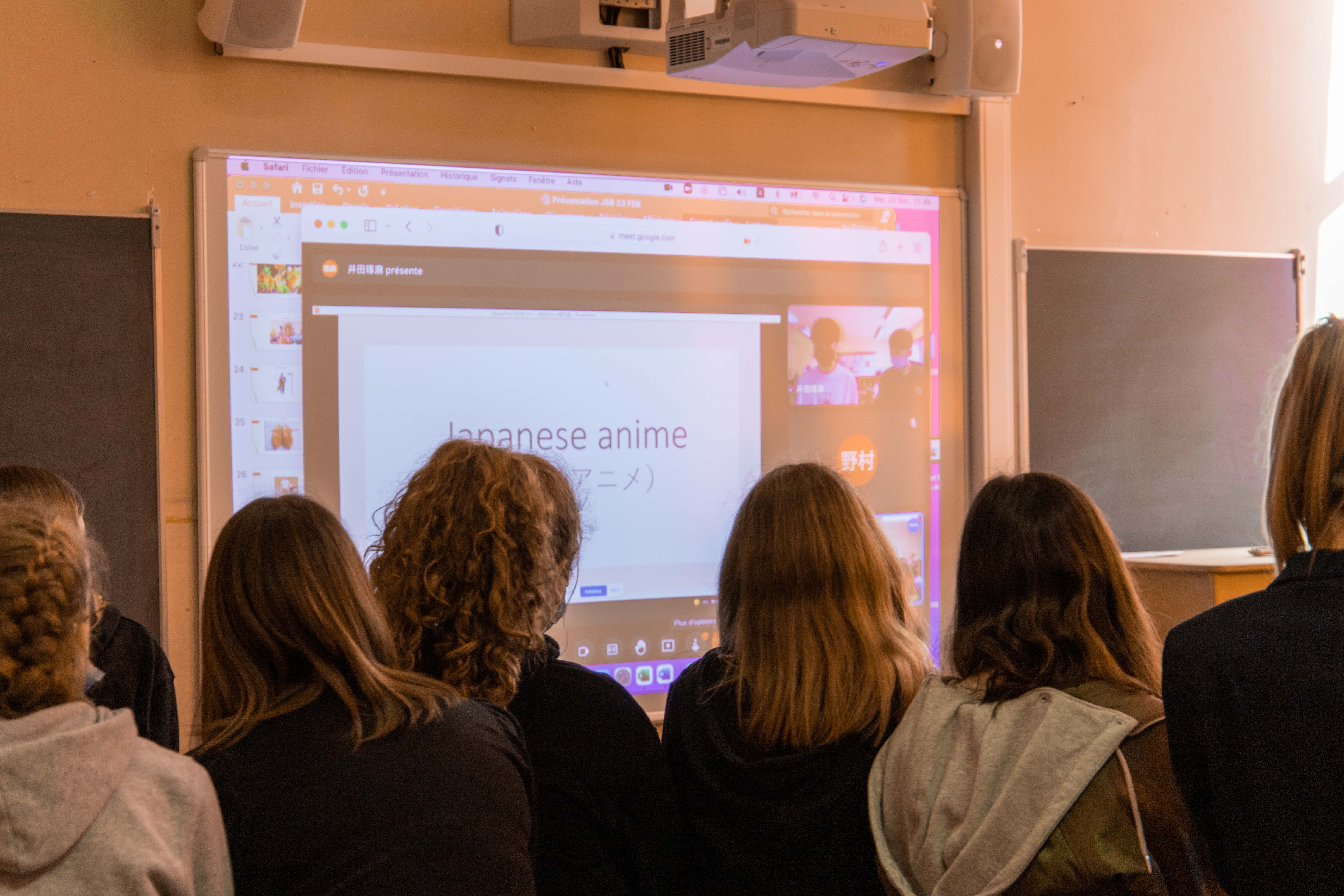 Echange avec l'Ecole Japonaise de Bruxelles à l'Athénée de Morlanwelz