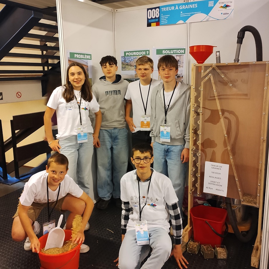 L’IPES Ath décroche le 2e prix au Concours Science-Expo 2026