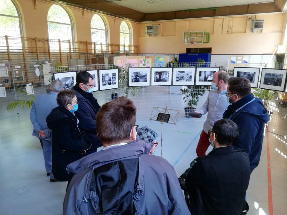 Les visiteurs arrivent à Articap!