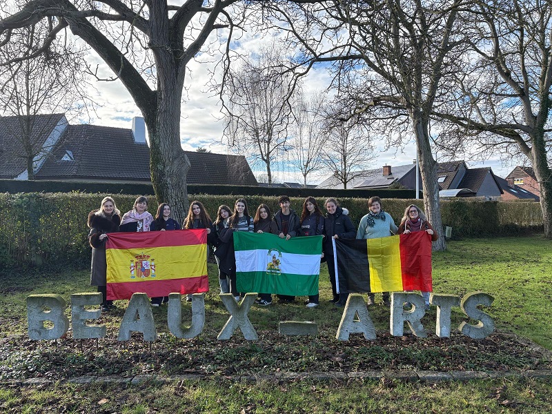 ERASMUS + : des élèves de Cordoue à l’IPES Tournai pour deux semaines d’échange