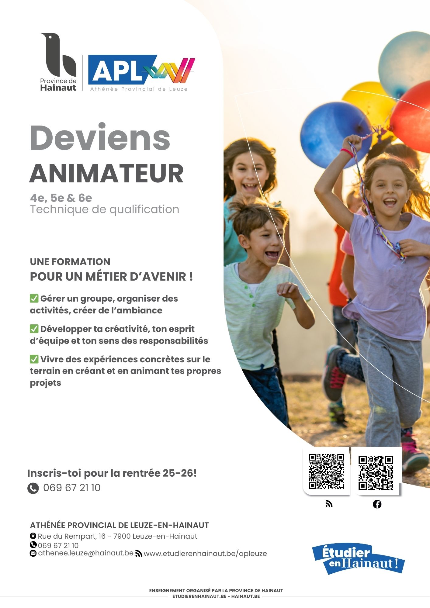 Deviens Animateur!