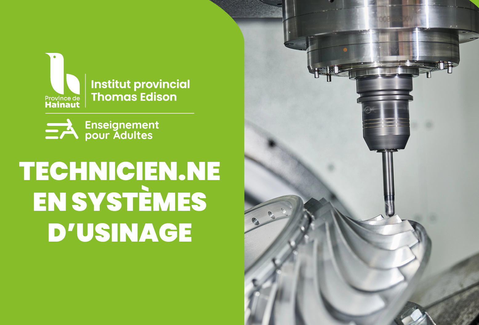 Un avenir tout tracé en devenant Technicien en systèmes d’usinage grâce à l’IPTE !