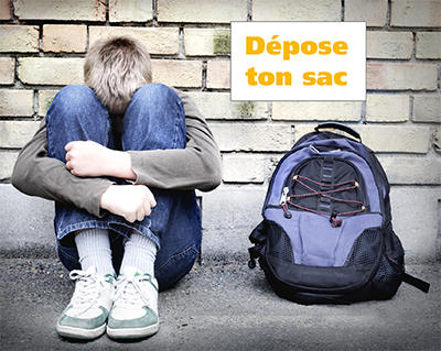 "Dépose ton sac", l'initiative qui dit "stop" au harcèlement scolaire !