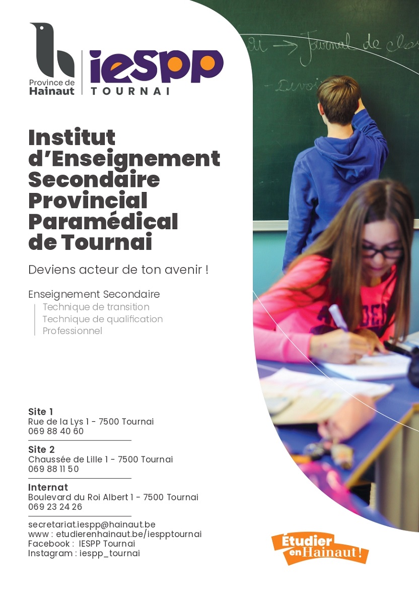 Flyer A5 Institution 2025 IESPP TOURNAI v03 page 0001