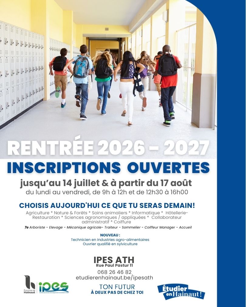 La rentrée 2026-2027 se prépare dès maintenant : les inscriptions sont ouvertes!