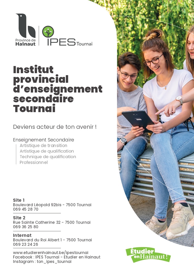 Flyer A5 Institution 2025 IPES TOURNAI v02 page 0001
