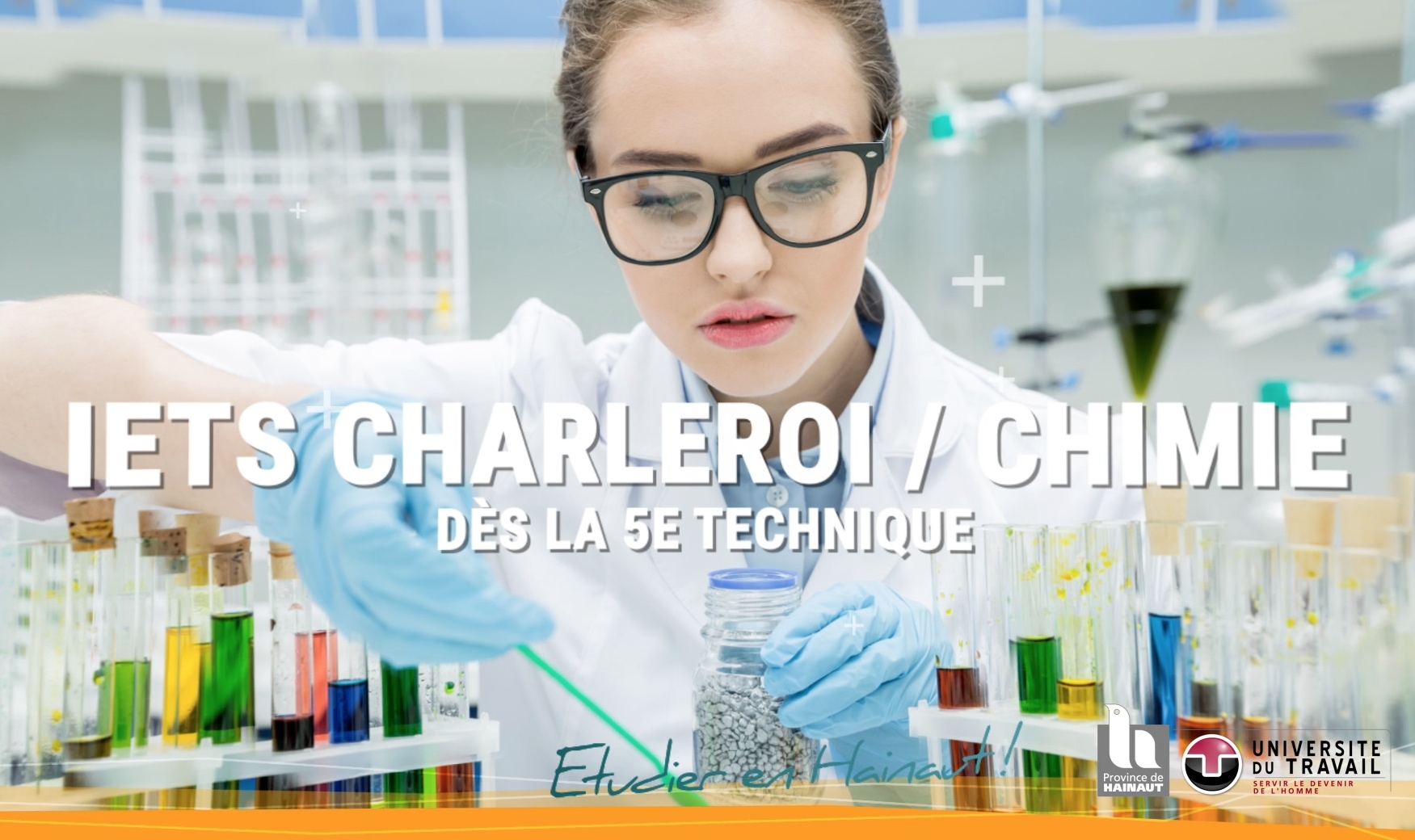 Etudie la chimie à l'IETS Charleroi 