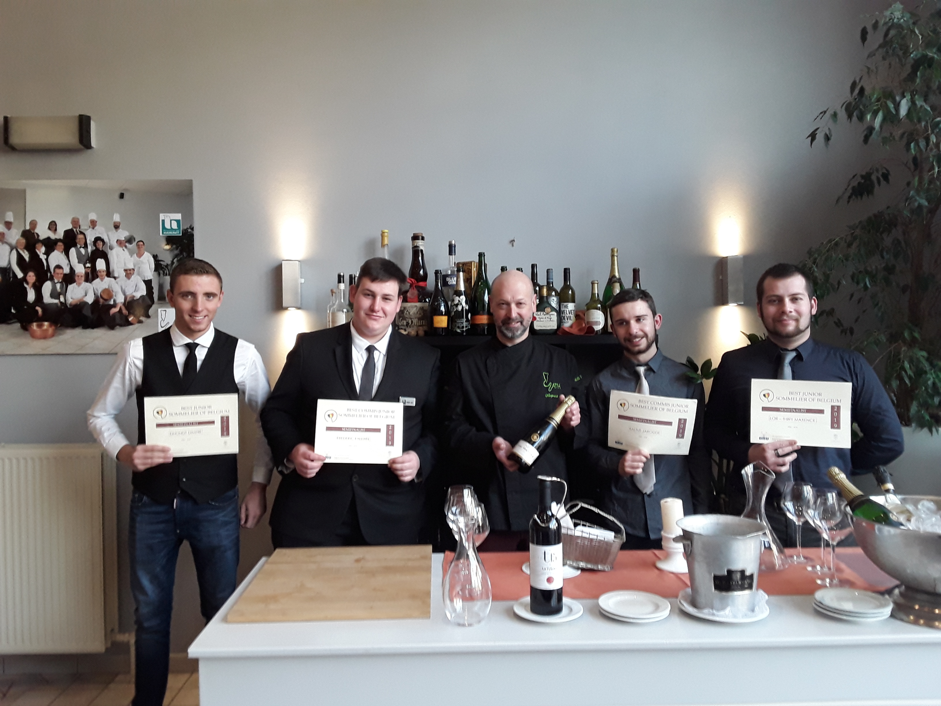 Premier Sommelier Junior et Premier Commis Sommelier Junior - IPES Ath