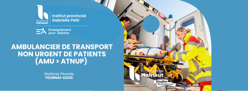 ambulancier de transport non urgent de patients atnup 1