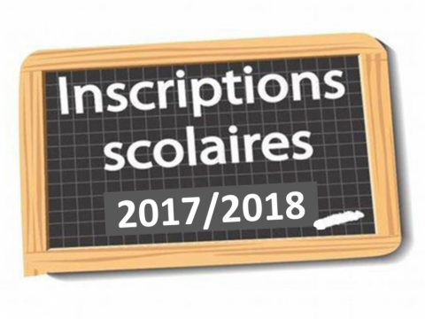 INSCRIPTIONS 2017-2018