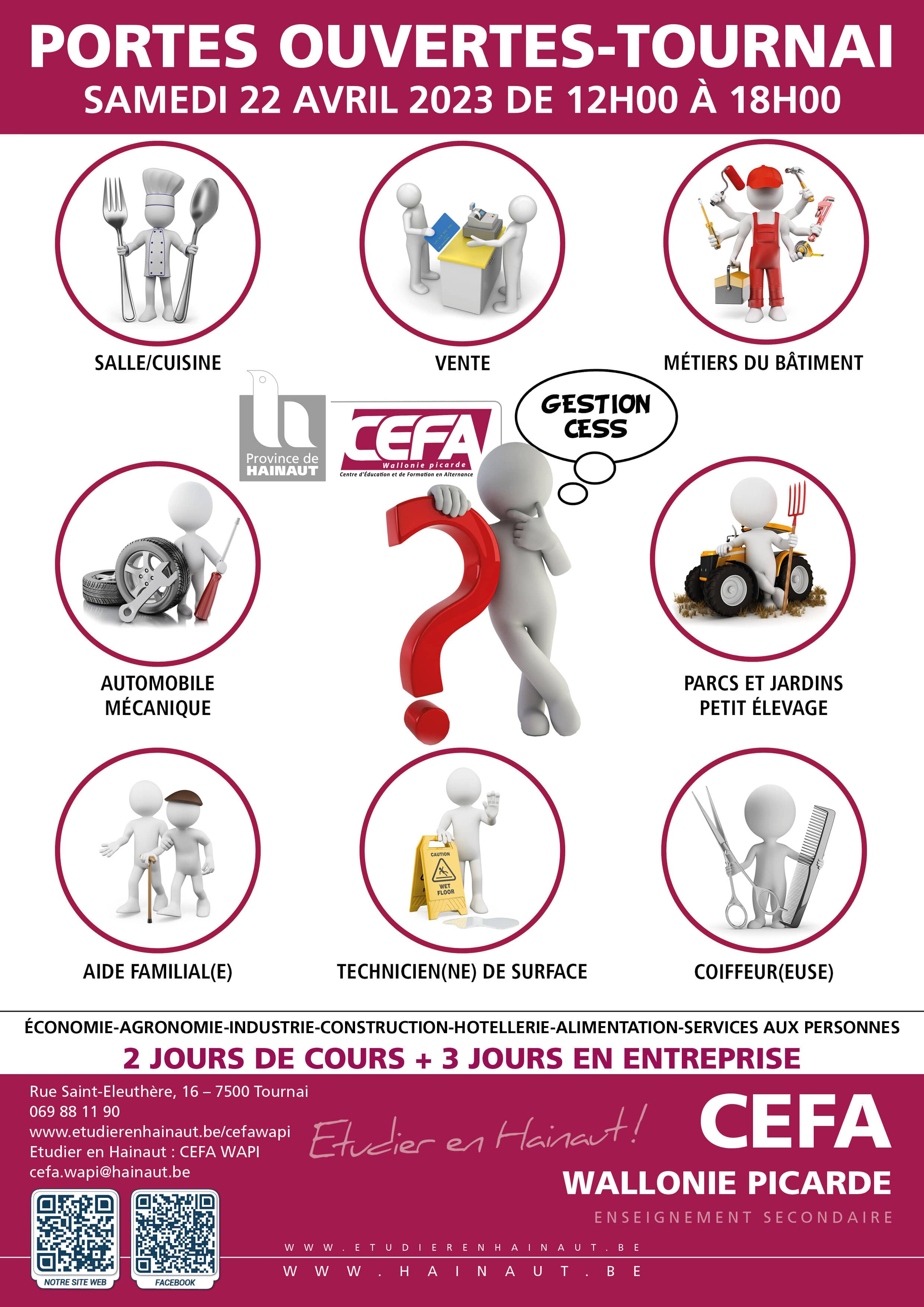 affiche cefa 23 DEF