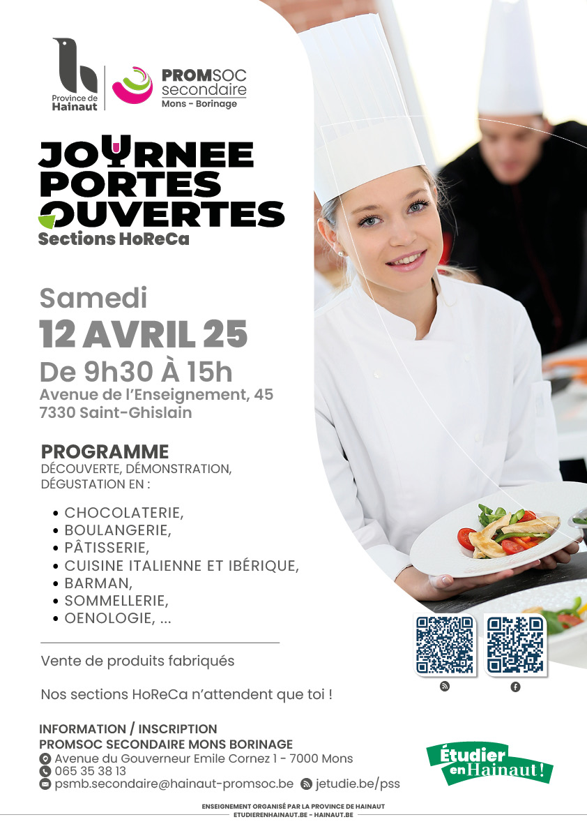 Affiche JPO Mons PromSocSec 2023
