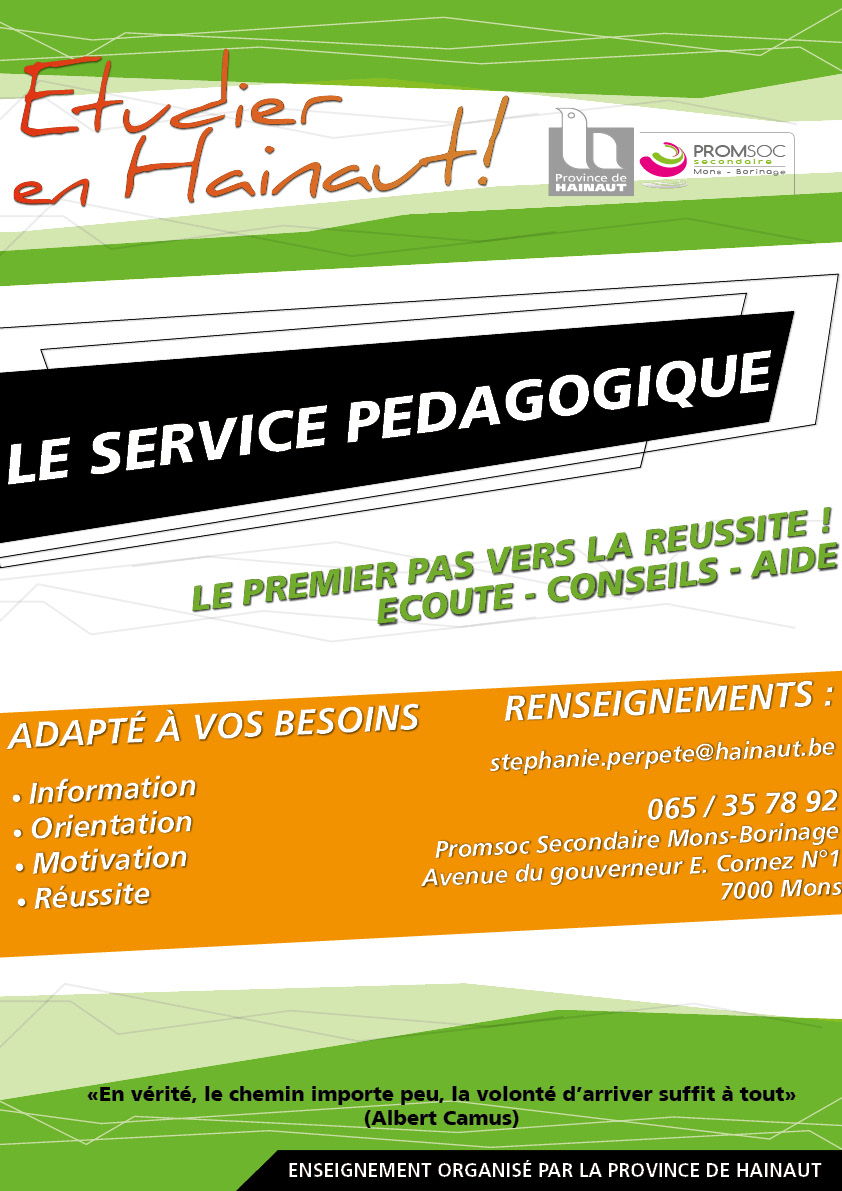 Affiche Pedagogique Promsoc Secondaire