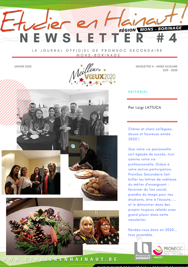 Newsletter de la rentrée