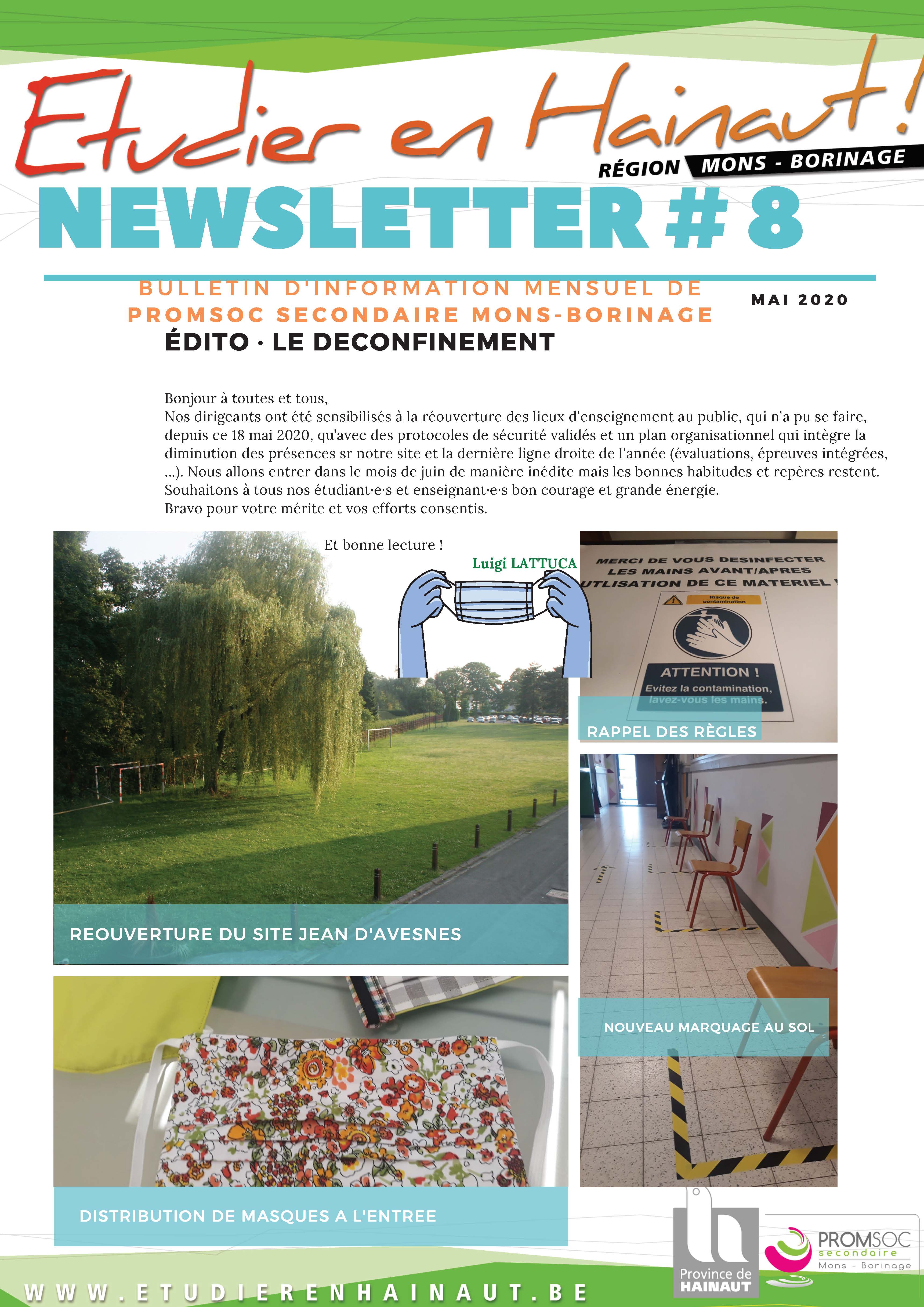 Newsletter de la rentrée