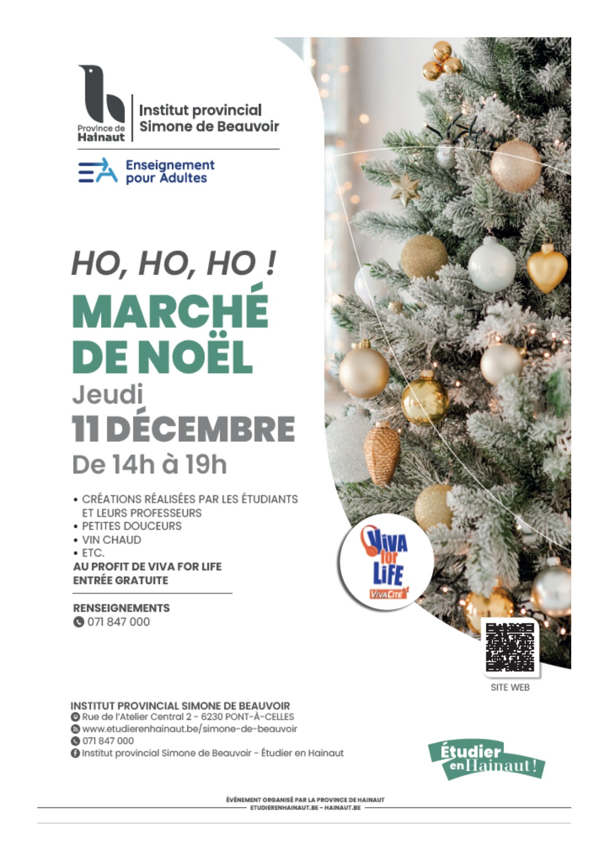 Affiche Marché Noël IPSB 11122025
