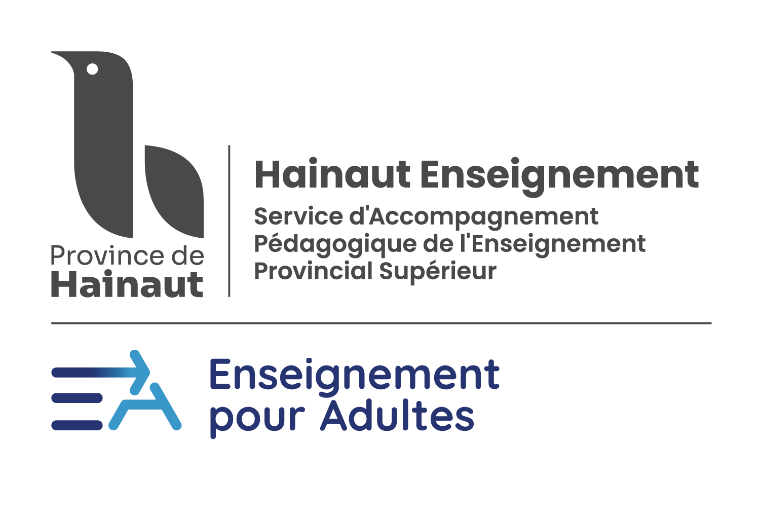 Logo SAPEPS Enseignement pour adultes couleurs