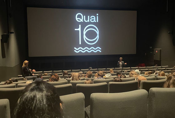 Quinzaine des assuétudes - Ciné-débat pour les élèves de l’Institut Jean Jaurès au quai 10 à Charleroi  