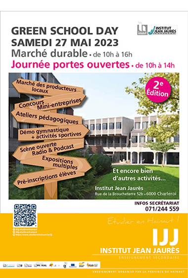 Rencontre d'information sur les inscriptions en première secondaire à l'Institut Jean Jaurès