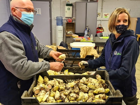 Des légumes cultivés par nos élèves