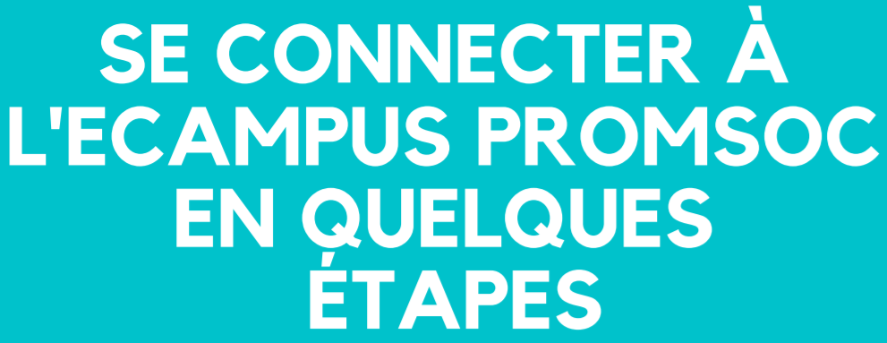 Se connecter à l'eCampus Promsoc