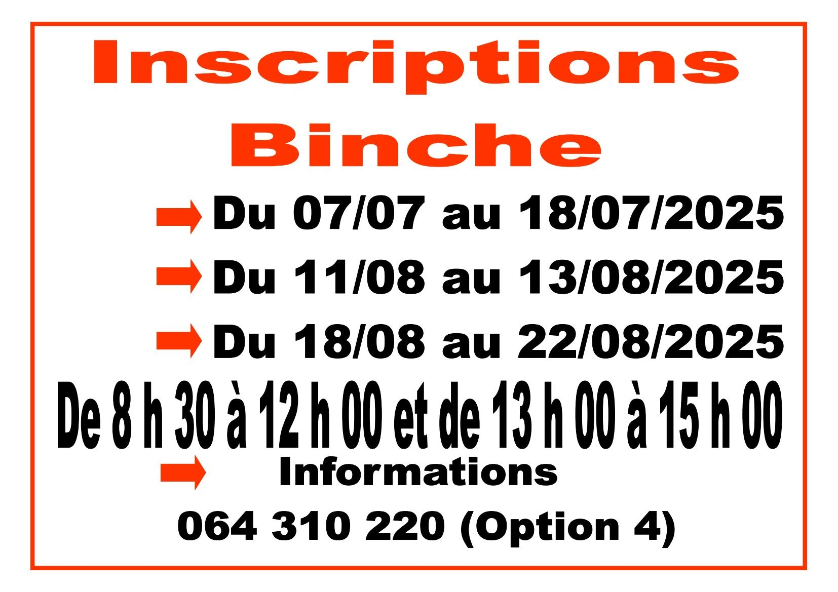 Les inscriptions affiches 03