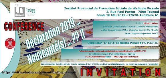 COMPTABILITÉ FISCALITÉ CONFÉRENCE  