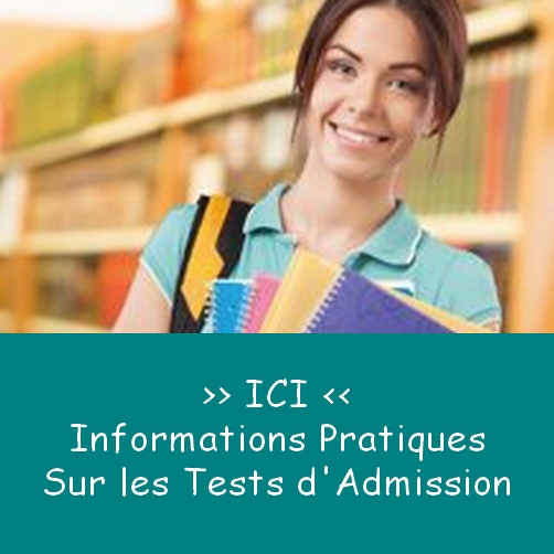 Bandeau Info Pratique TESTADMIS