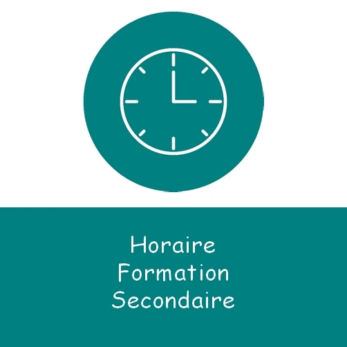 HORAIRE SEC