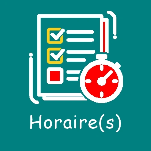 maquette BOUTON HORAIRE REVEIL