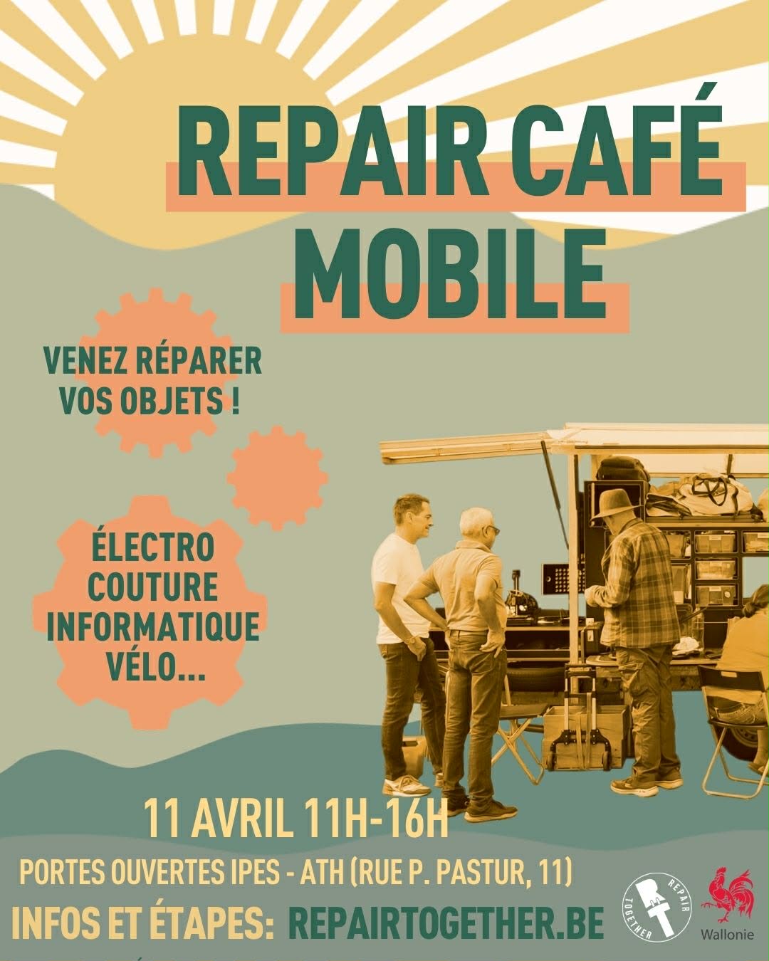 AFFICHE REPAIR CAFE MOBILE