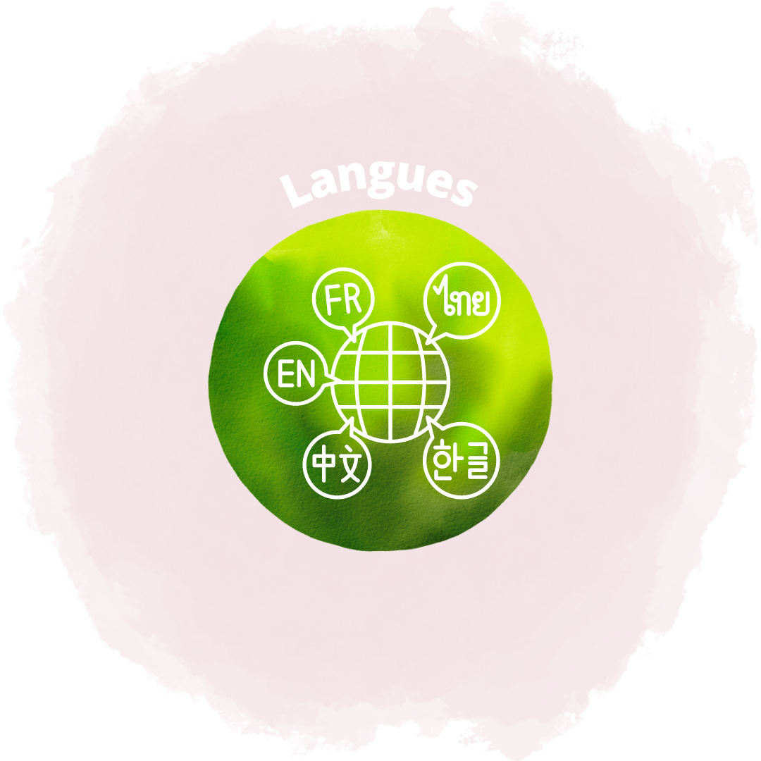 Logo section Langues