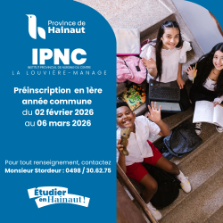 Préinscription en 1ère année commune du 02 février 2026 au 06 mars 2026