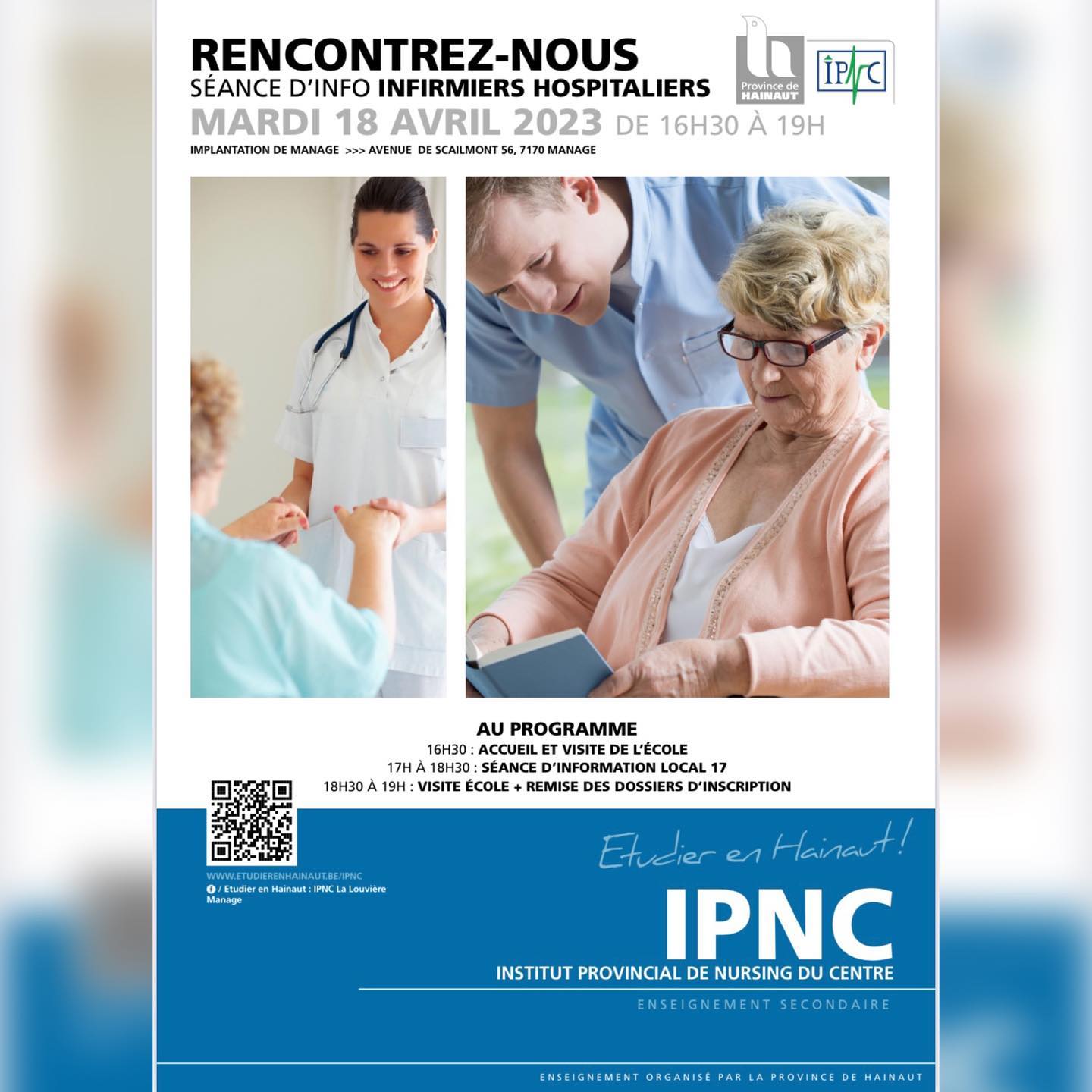 Séance d'informations : " INFIRMIERS HOSPITALIERS "