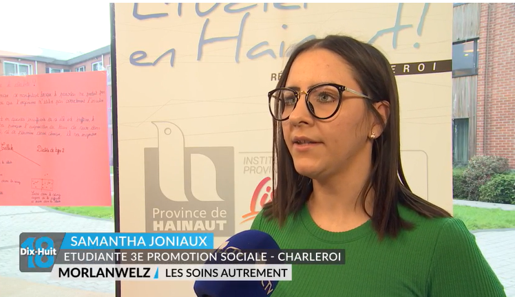 On parle de nos étudiants en soins infirmiers à la télé !!