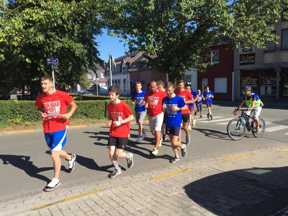 Des élèves du LPETH de Saint-Ghislain ont couru pour la bonne cause !