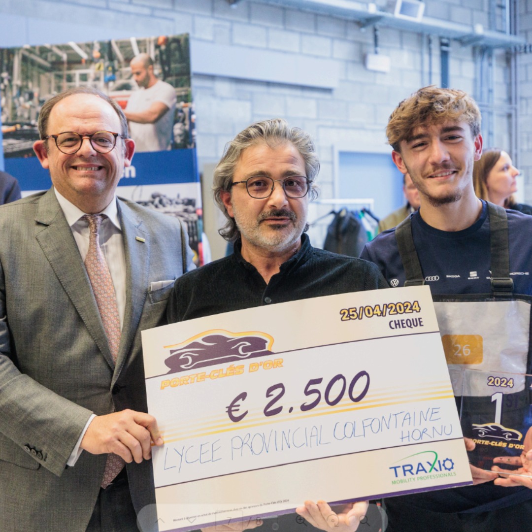 Bastian, élève du LPHC, remporte un concours automobile !