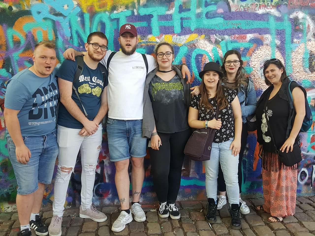 Les 6e agents d'éducation à la découverte de Prague