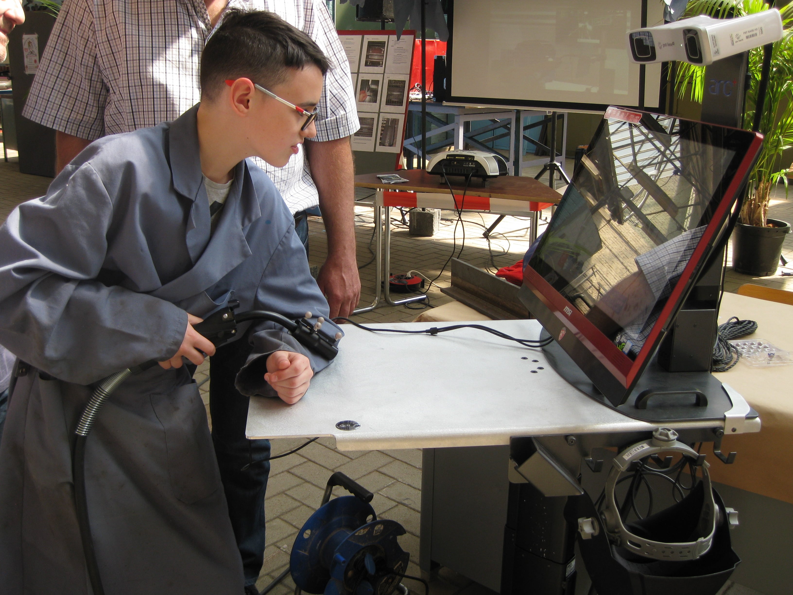 La section soudure bientôt équipée d'un simulateur 3D!