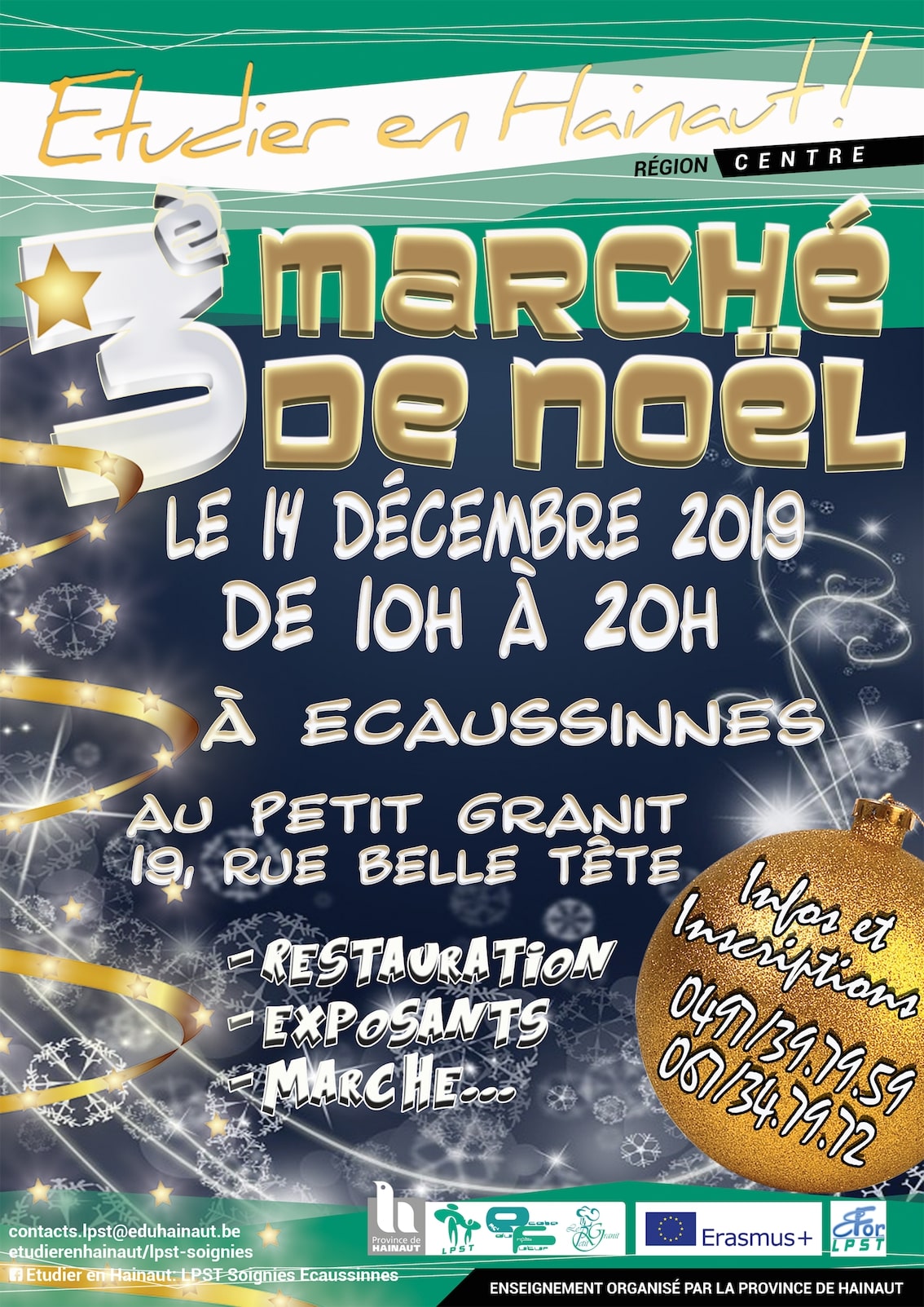 3ème Marché de Noël du LPST