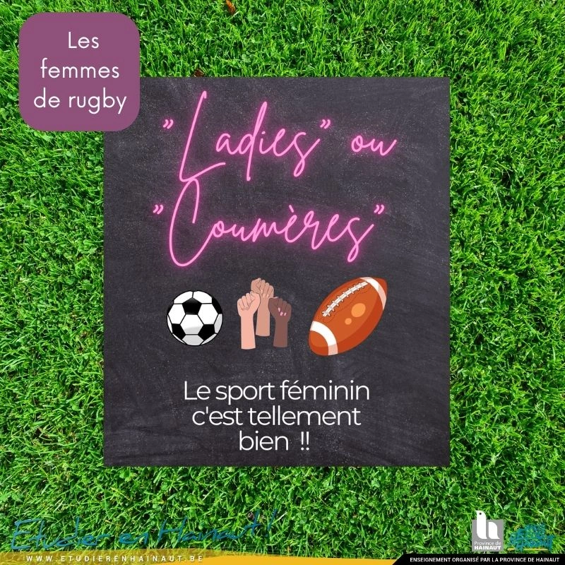 Femmes de rugby, barraquées comme des armoires normandes? Les 4eTQ Techniques sociales poursuivent leur chasse aux préjugés dans le sport féminin