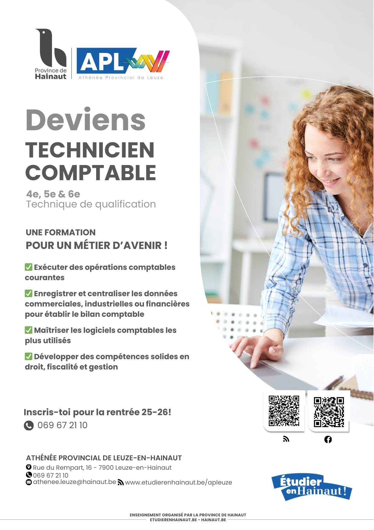 Deviens technicien comptable, une formation d'avenir dès la 4e !